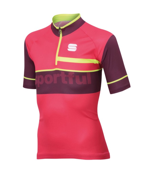 Sportful Squadra Corse Kid's Yersey, cherry, 1101906 515