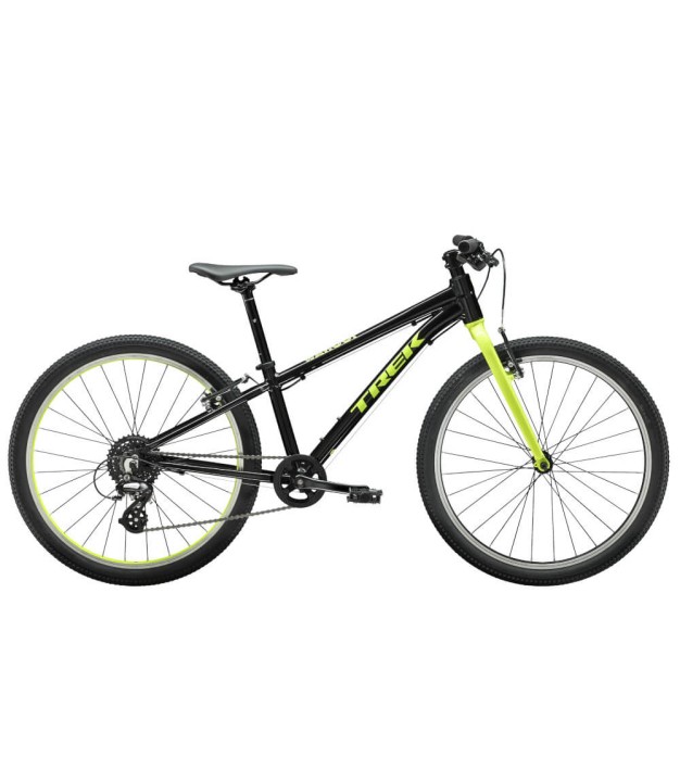 Trek Wahoo 24 Kids Bike, Black/Volt
